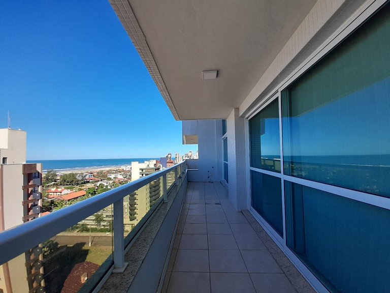 Apartamento 3 dormitórios, Vista Mar, Torres/RS