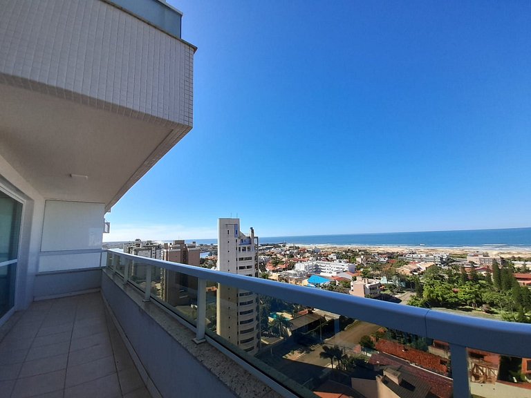 Apartamento 3 dormitórios, Vista Mar, Torres/RS
