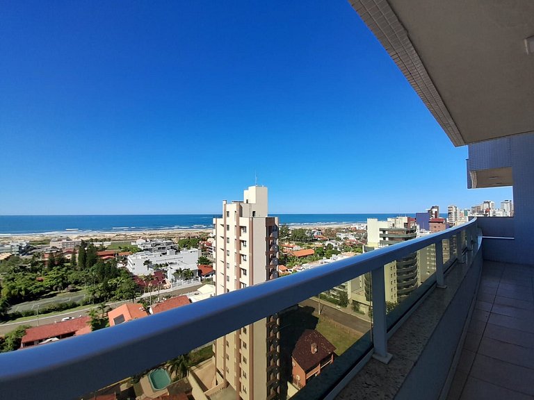 Apartamento 3 dormitórios, Vista Mar, Torres/RS
