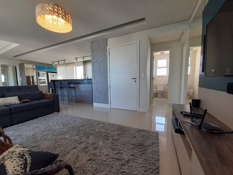 Apartamento 3 dormitórios, Vista Mar, Torres/RS