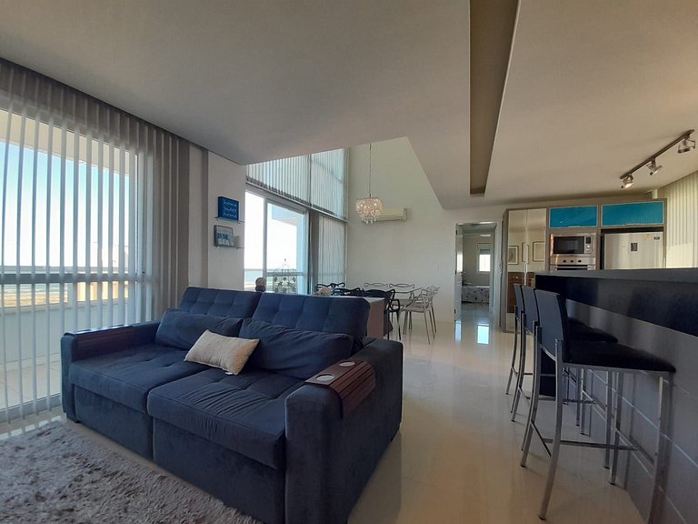 Apartamento 3 dormitórios, Vista Mar, Torres/RS