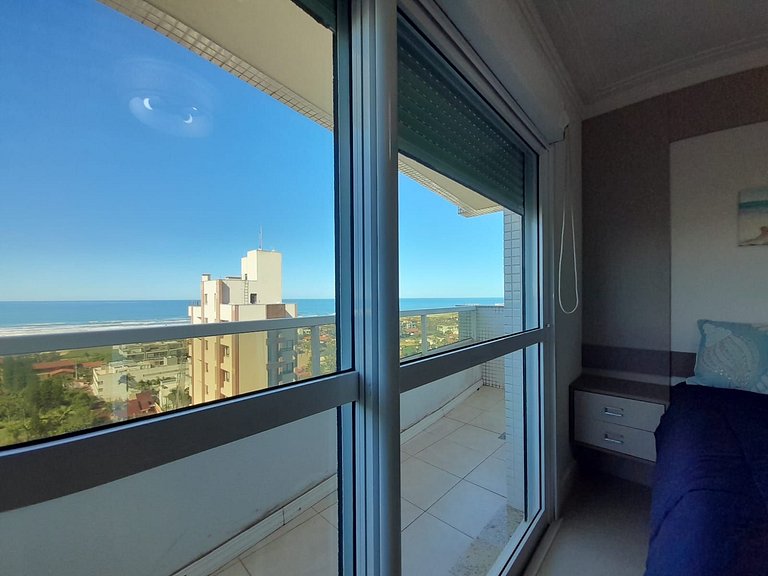 Apartamento 3 dormitórios, Vista Mar, Torres/RS