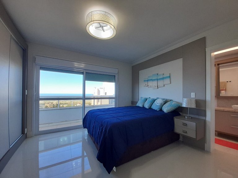 Apartamento 3 dormitórios, Vista Mar, Torres/RS