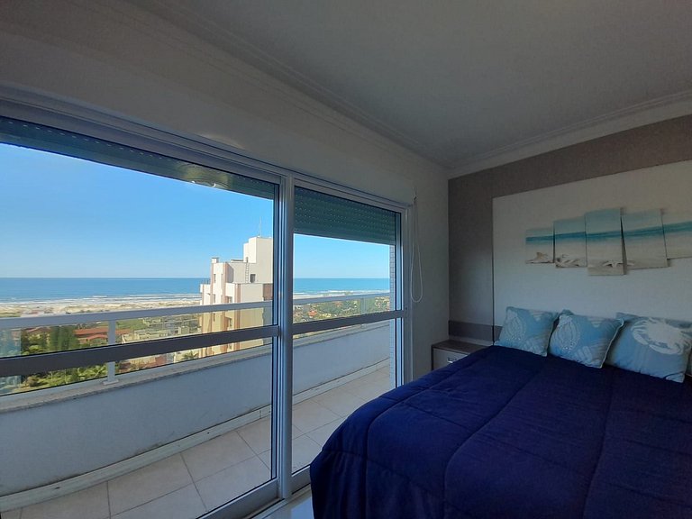 Apartamento 3 dormitórios, Vista Mar, Torres/RS
