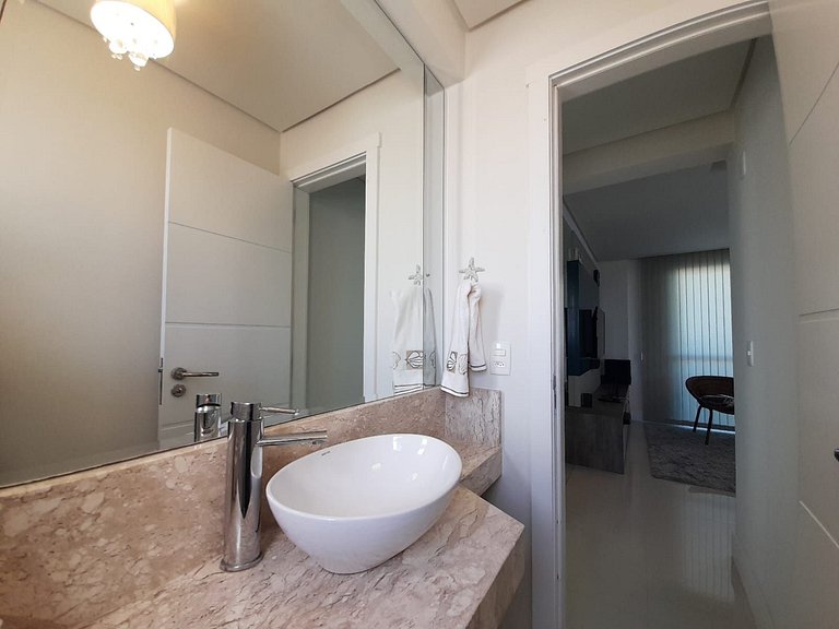 Apartamento 3 dormitórios, Vista Mar, Torres/RS