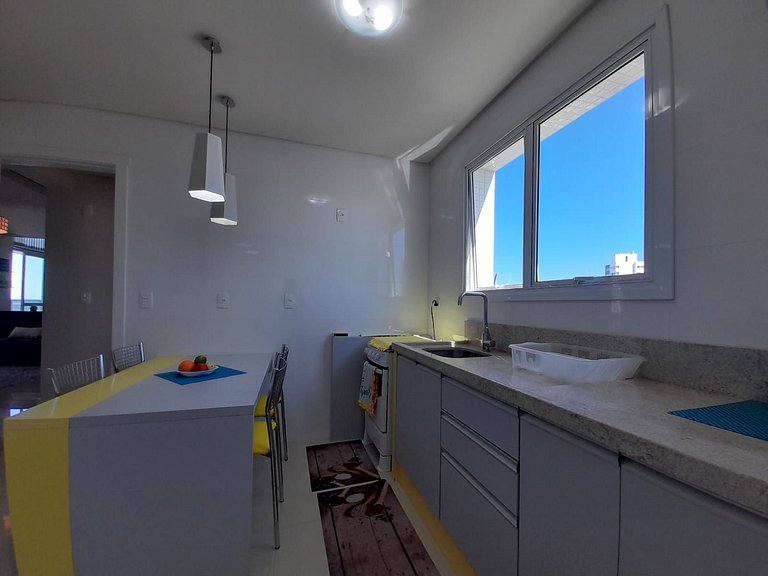Apartamento 3 dormitórios, Vista Mar, Torres/RS
